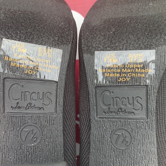 New Circus Sam Edelman Black and White Sock boots - Picture 10 of 12